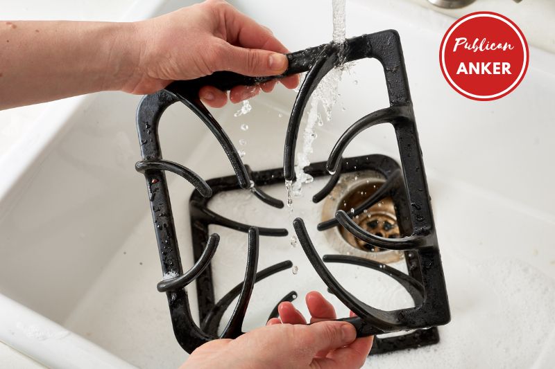 How to Clean Uncoated Cast Iron Stove Grates