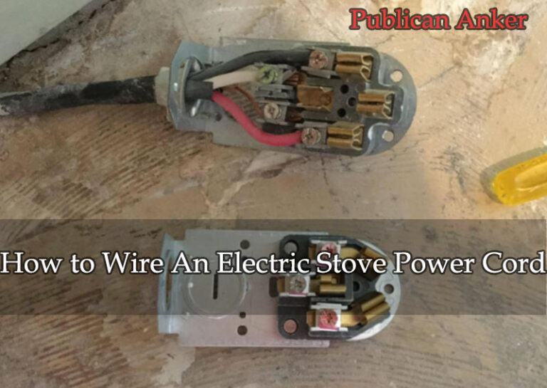Electric Stove Wire Hookup
