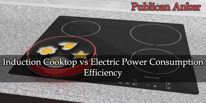 Induction Cooktop vs Electric Power Consumption Efficiency