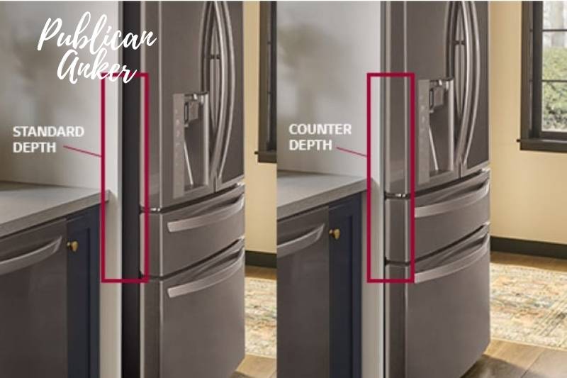 Counter Depth Refrigerator Vs Standard, What Is A Cabinet Depth Refrigerator