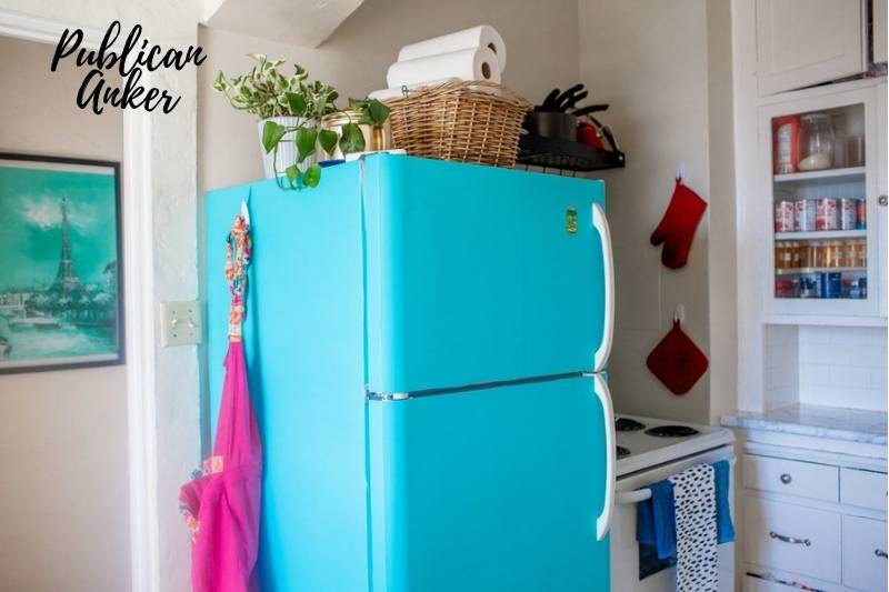 How To Paint Your Refrigerator And Change Its Look – It’s Actually Easy