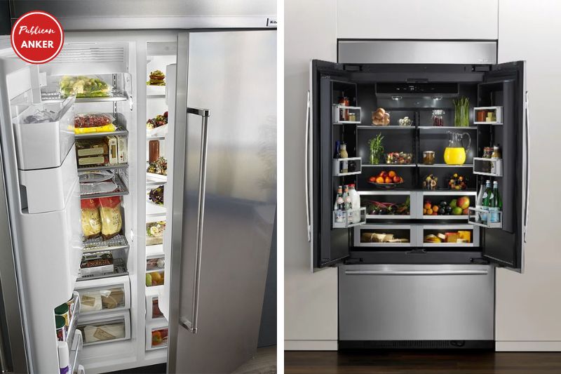 Side By Side vs French Door refrigerator