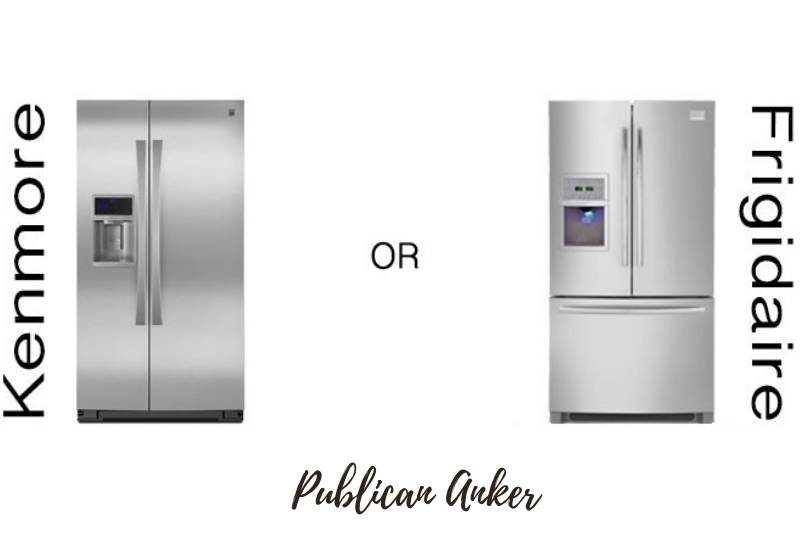 Kenmore Refrigerator or Frigidaire Refrigerator Comparison Notes To Help You Choose