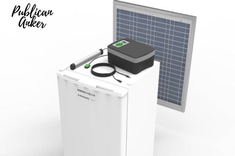 Solar-powered refrigerators