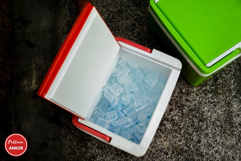 Use a Cooler to make ice
