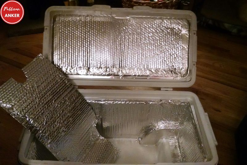 Line the Inside of Your Ice Cooler With Aluminum Foil