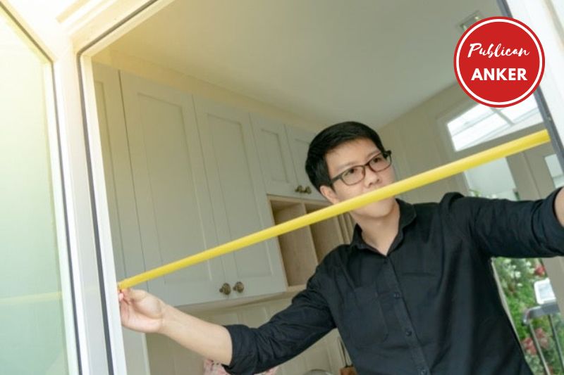 Measure the fridge and doorways to create a moving plan.