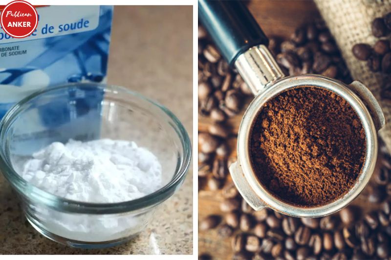 Removing The Smell Using Baking Soda and Coffee Beans